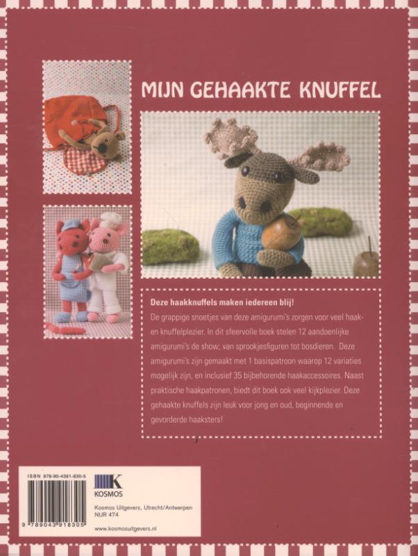 Achterkant van Mijn gehaakte knuffel
