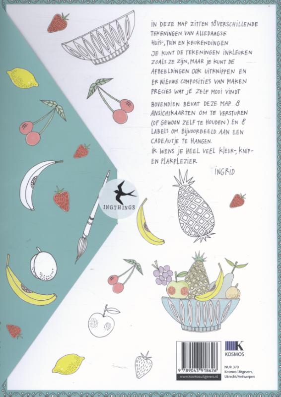 Achterkant van Huis, tuin en keukenkleurboek