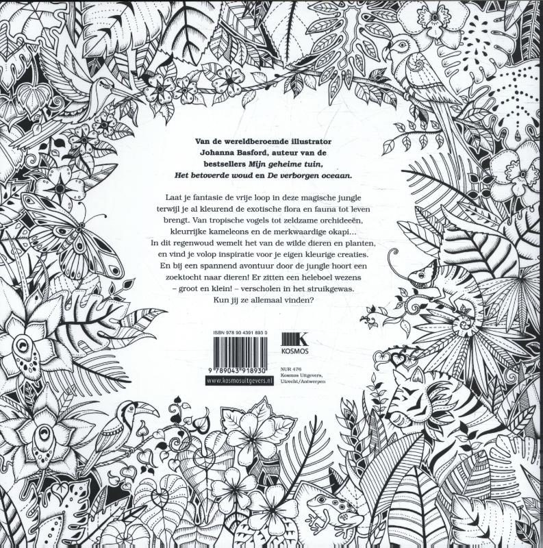Achterkant van De magie van de jungle