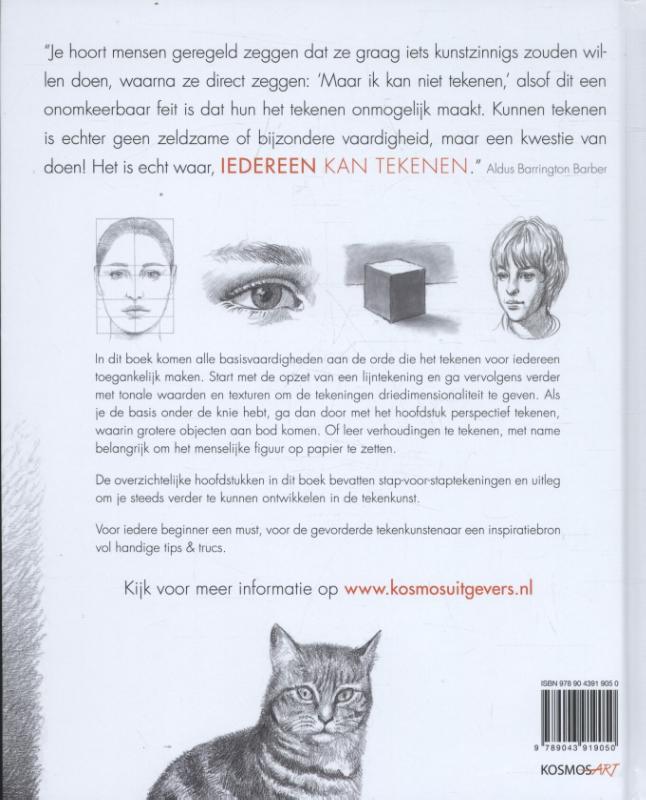 Achterkant van Iedereen kan tekenen