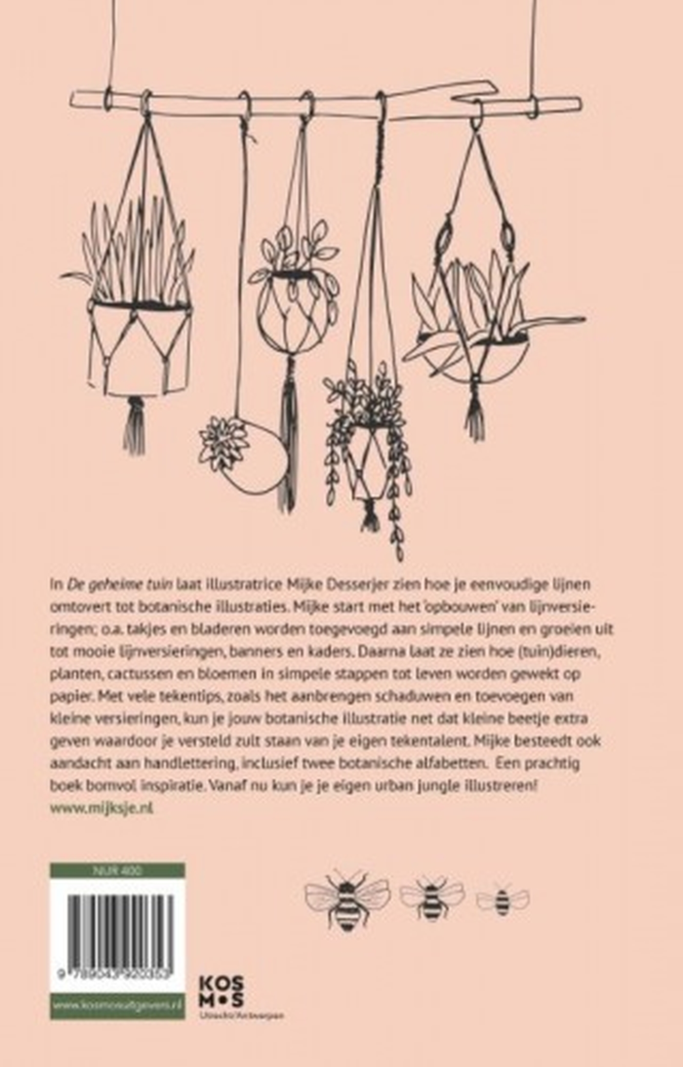 Achterkant van De geheime tuin