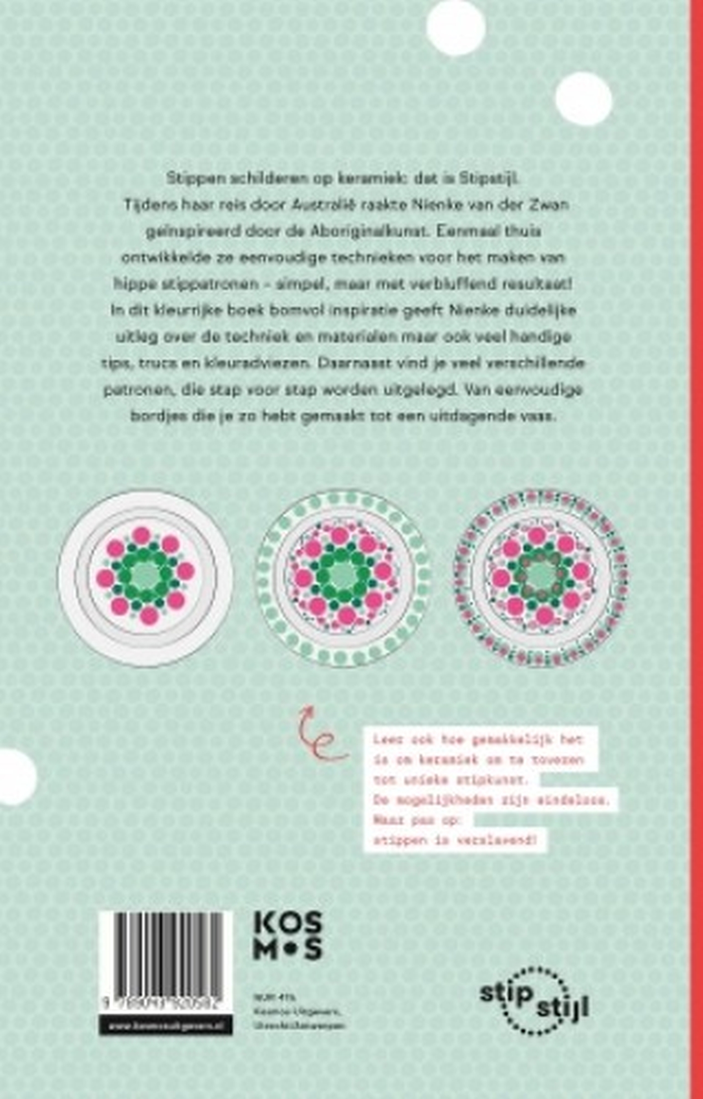 Achterkant van Stippen