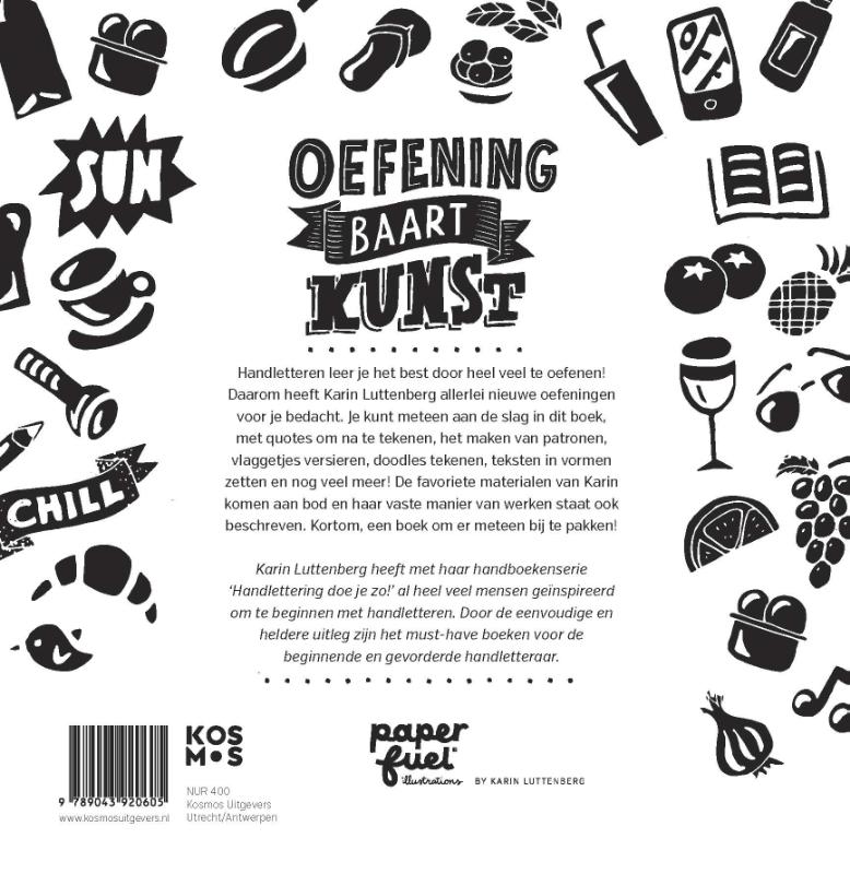 Achterkant van Oefenboek