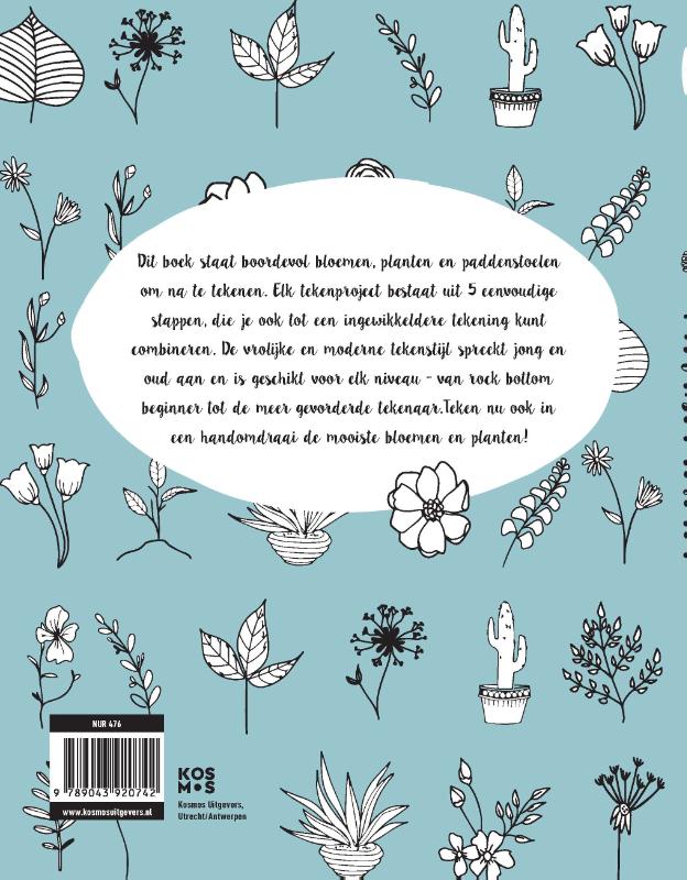 Achterkant van Botanisch tekenen