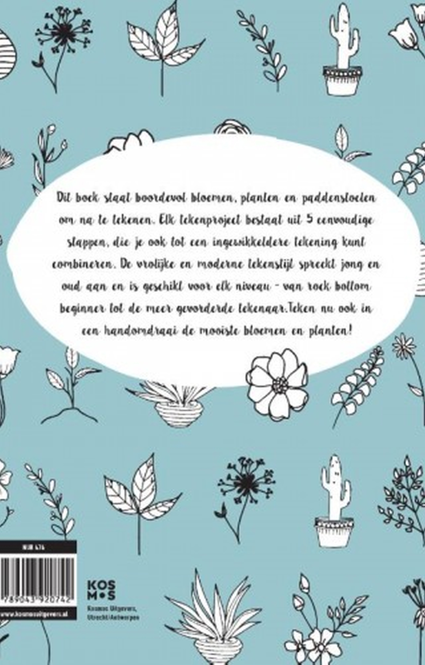 Achterkant van Botanisch tekenen