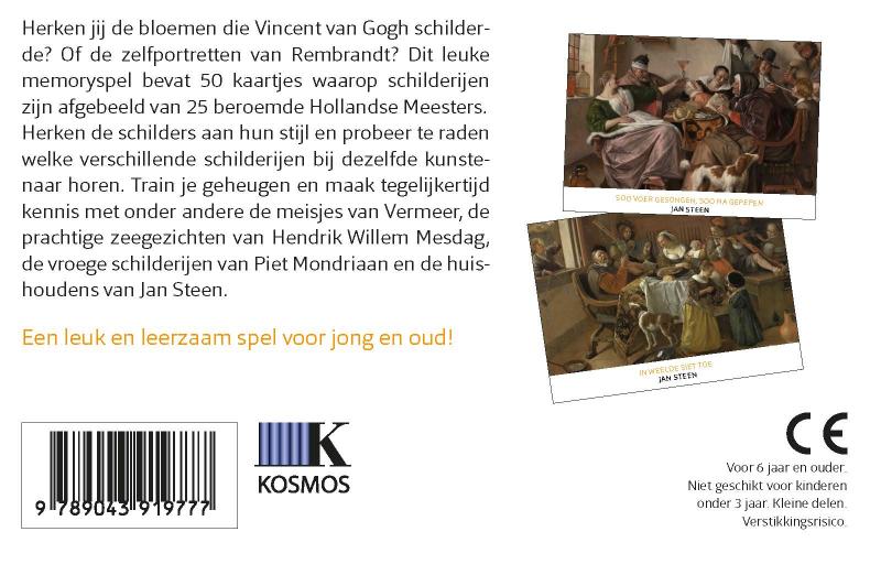 Achterkant van Hollandse Meesters