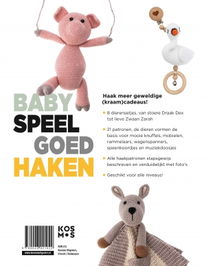 Achterkant van Babyspeelgoed haken