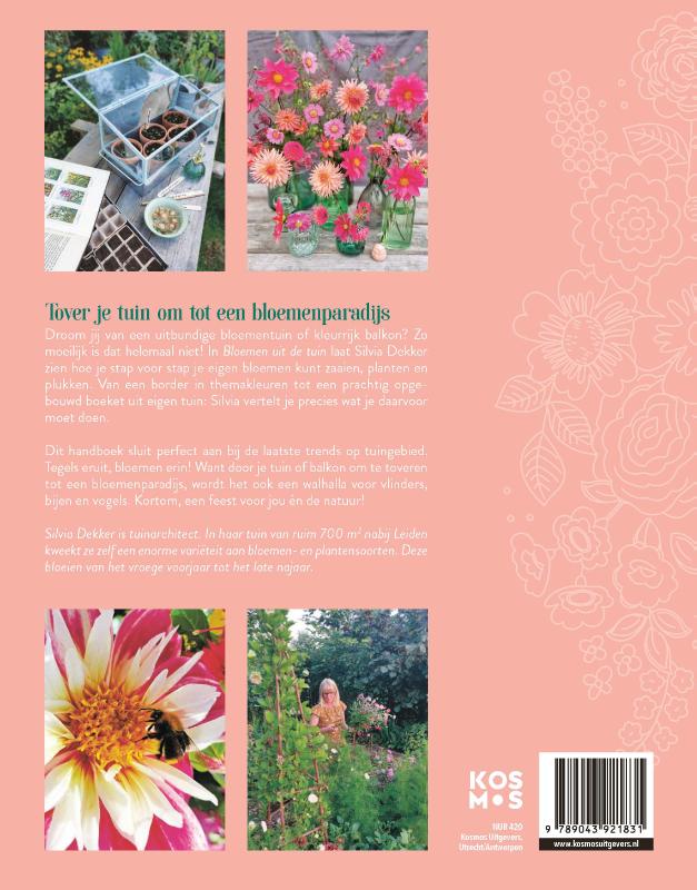 Achterkant van Bloemen uit de tuin