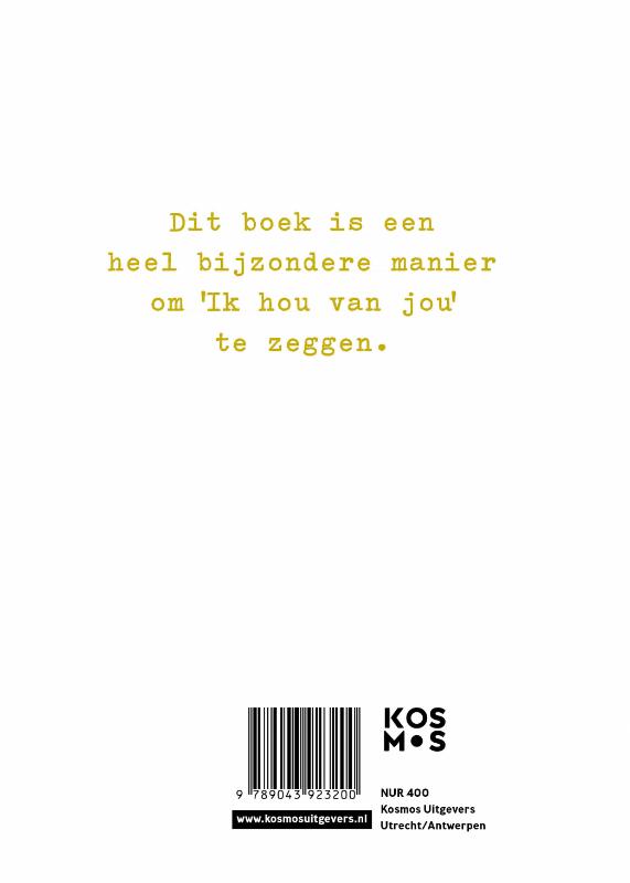 Achterkant van Waarom ik van je hou
