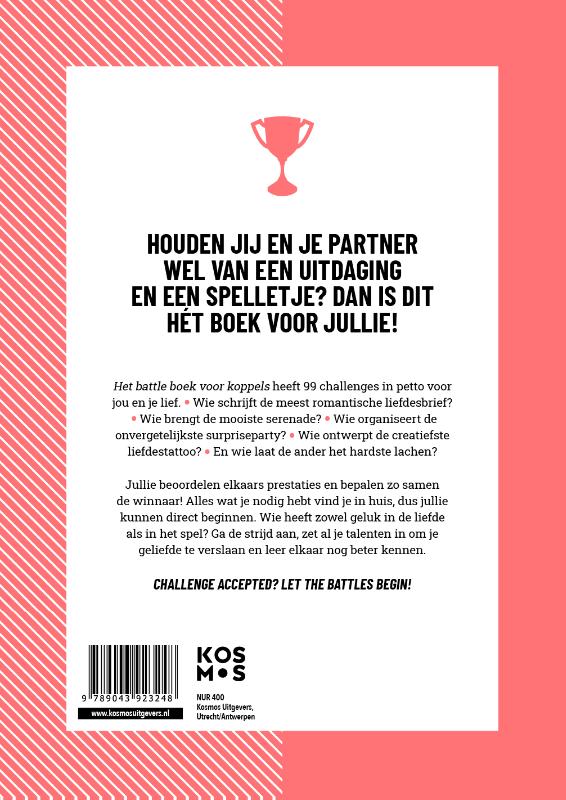 Achterkant van Het battle boek voor koppels