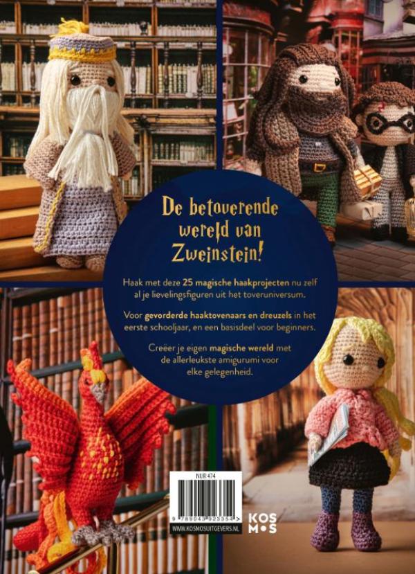 Achterkant van De haakschool voor Potterheads