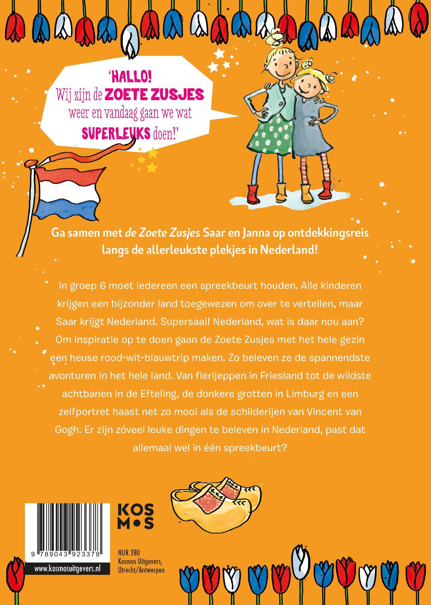 Achterkant van De Zoete Zusjes houden van Holland