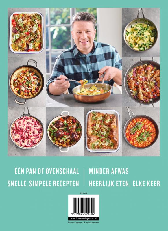 Achterkant van Jamie Oliver - EEN