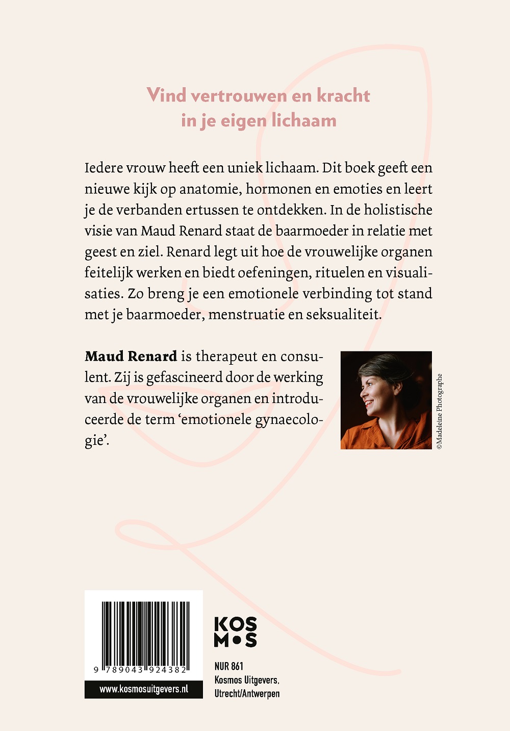 Achterkant van Luisteren naar je baarmoeder