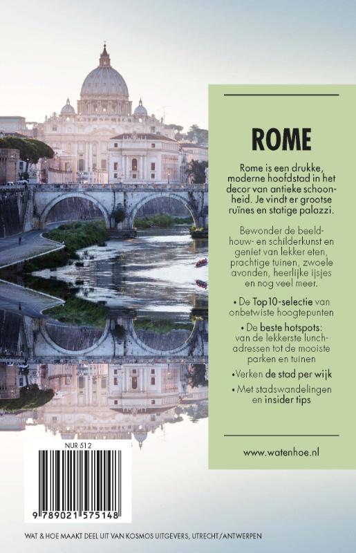 Achterkant van Rome