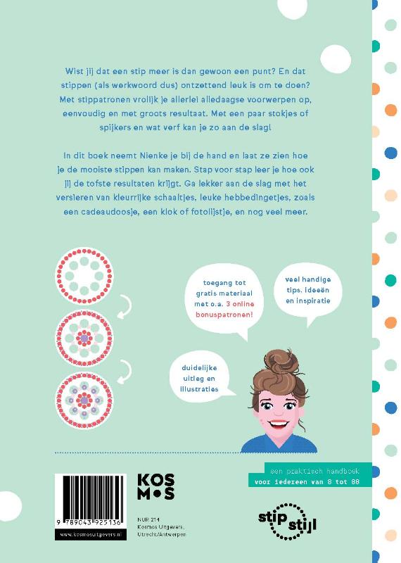 Achterkant van Stippen de kids editie