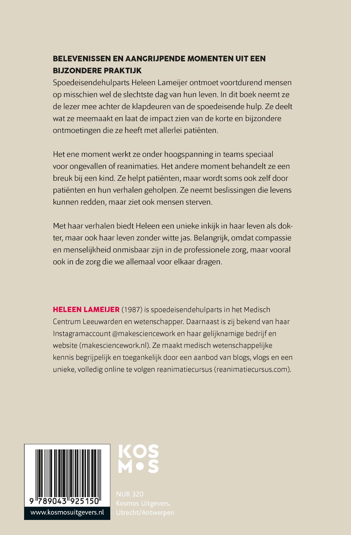 Achterkant van Op de spoedeisende hulp