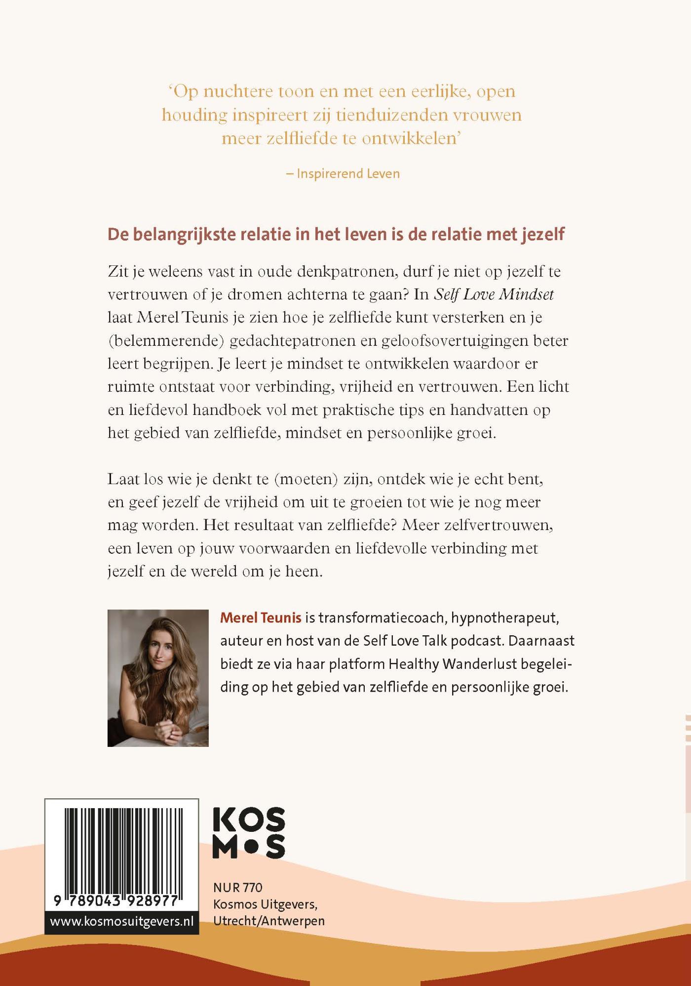 Achterkant van Self Love Mindset