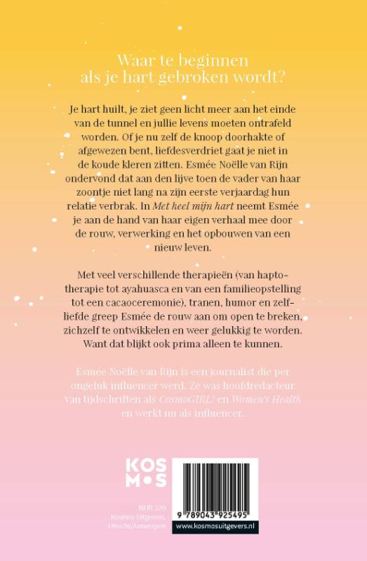 Achterkant van Met heel mijn hart