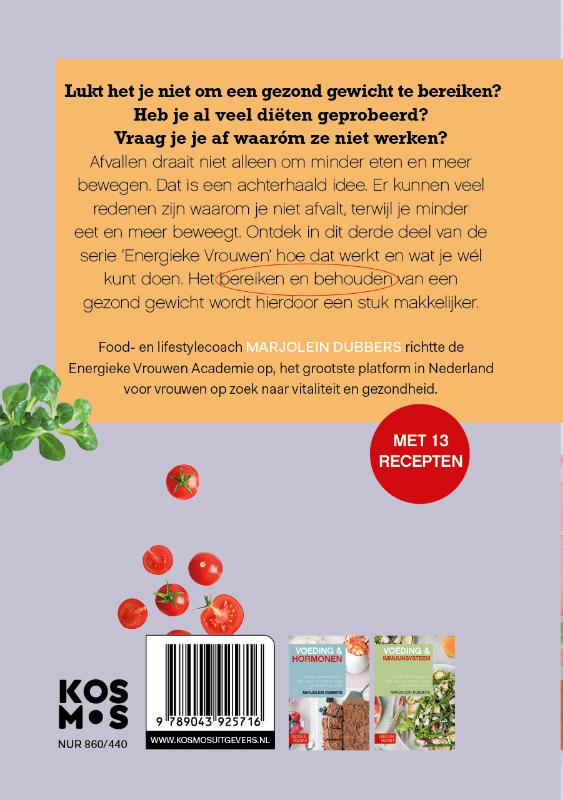 Achterkant van Voeding & gezond gewicht