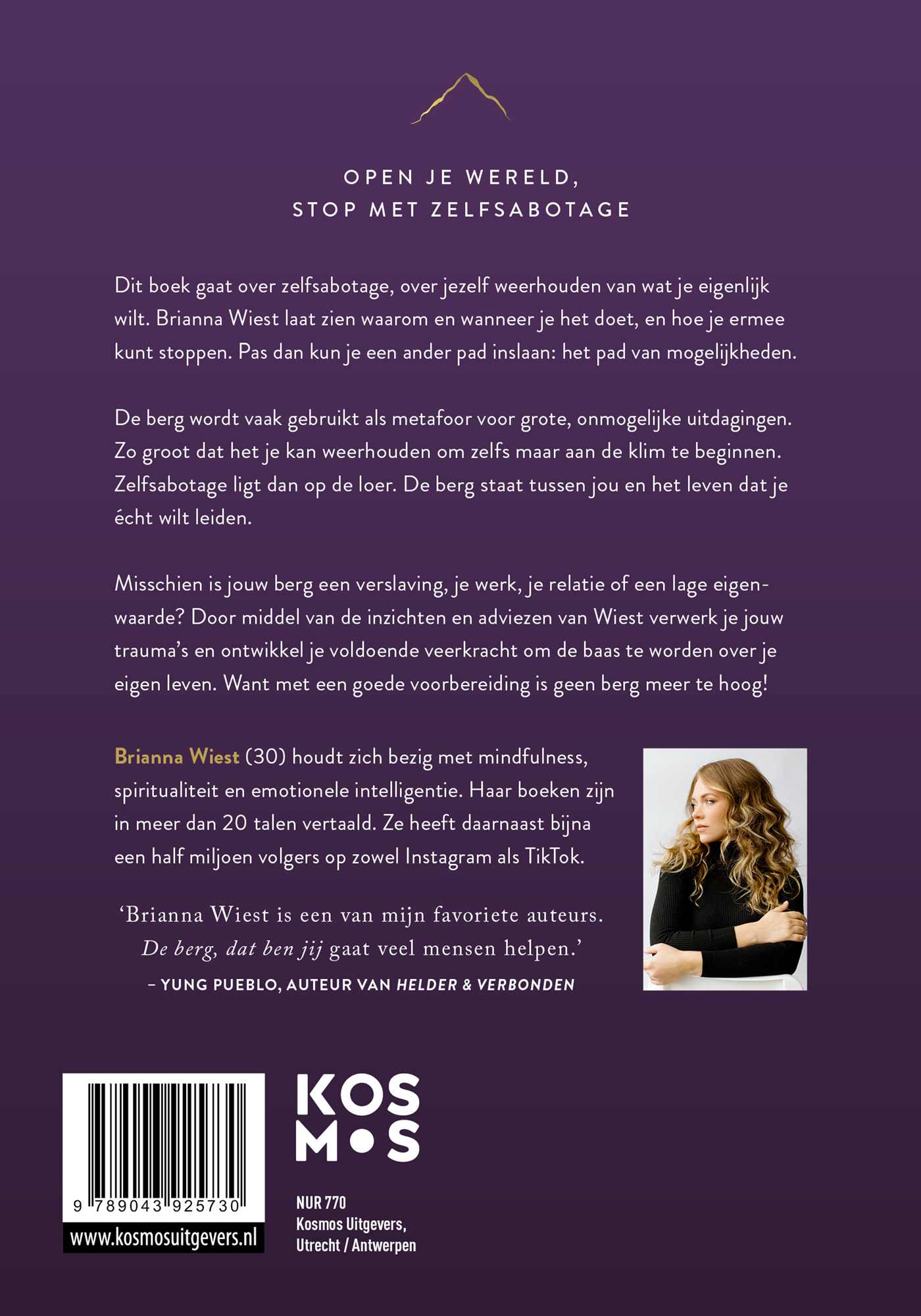 Achterkant van De berg, dat ben jij
