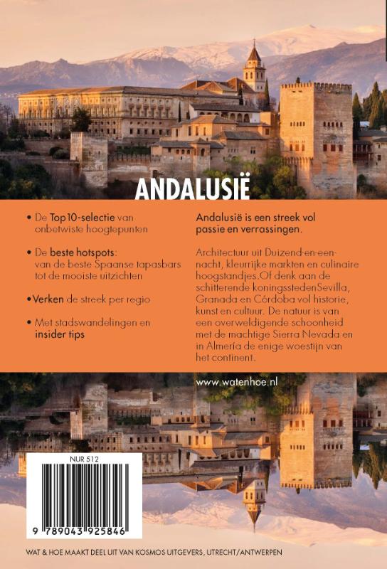 Achterkant van Andalusië