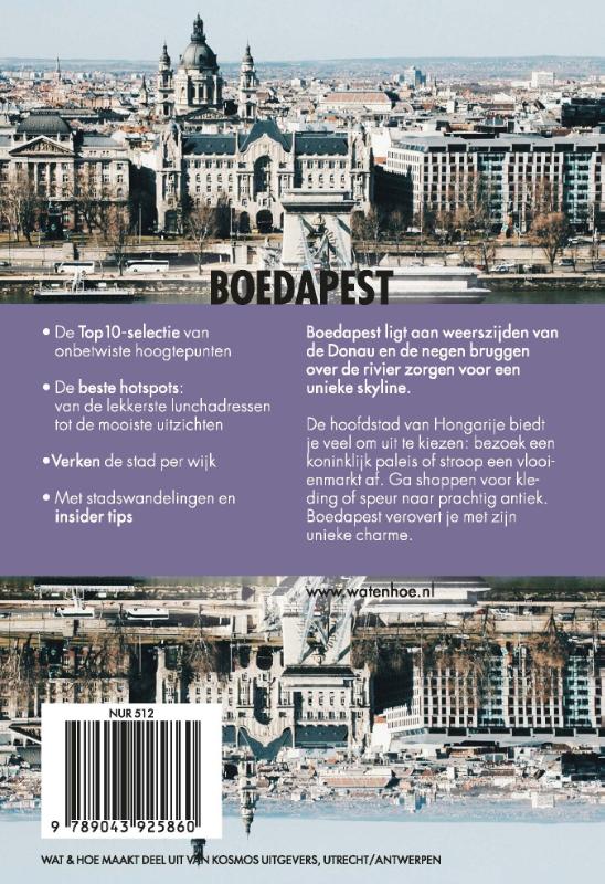 Achterkant van Boedapest