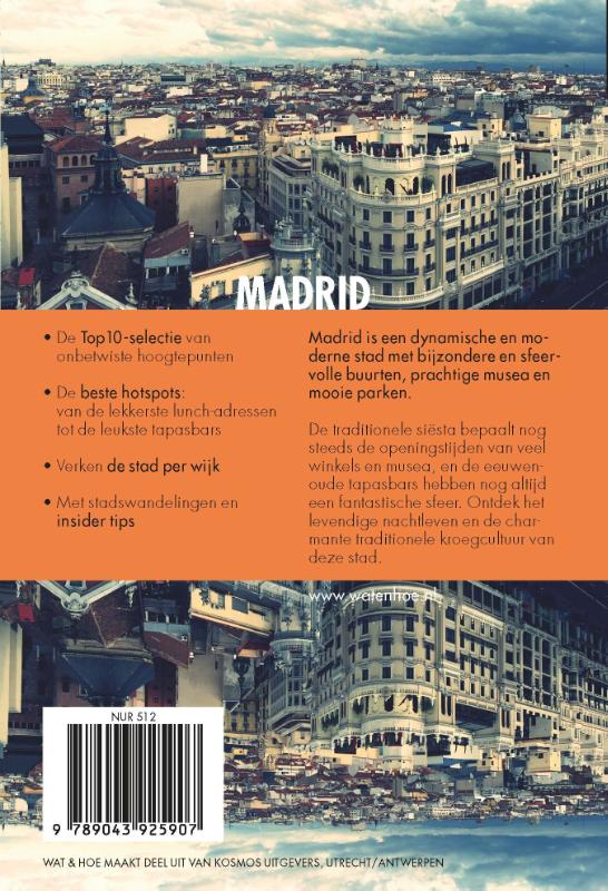 Achterkant van Madrid