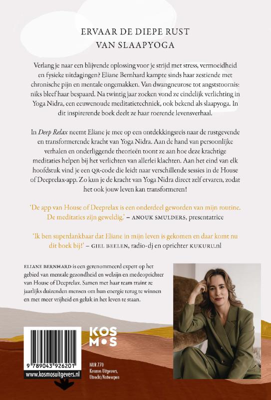 Achterkant van Deep Relax