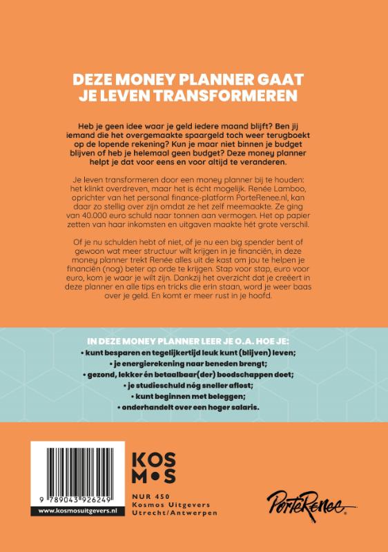 Achterkant van PorteRenee - Money Planner