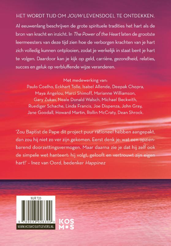 Achterkant van The Power of the heart