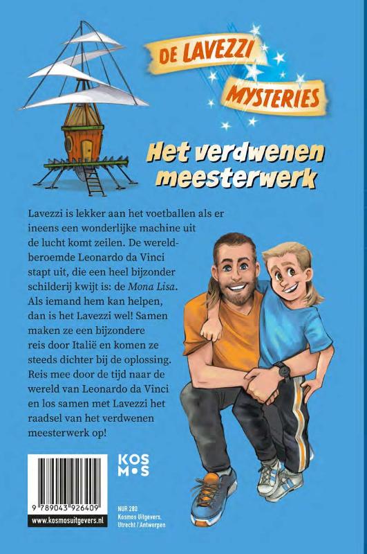 Achterkant van Het verdwenen meesterwerk