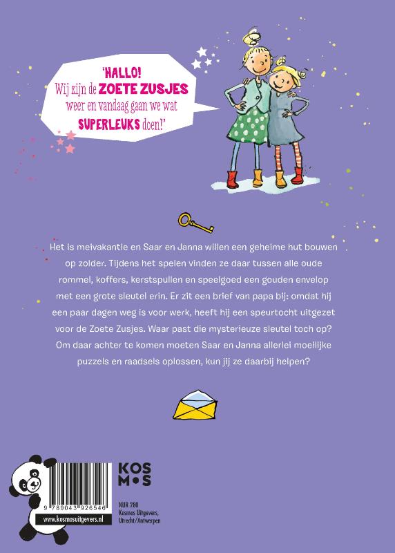 Achterkant van De Zoete Zusjes lossen het op
