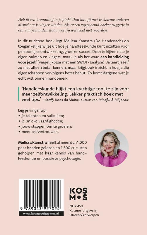 Achterkant van Je hebt het zelf in de hand