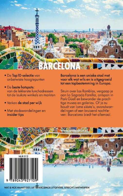Achterkant van Barcelona