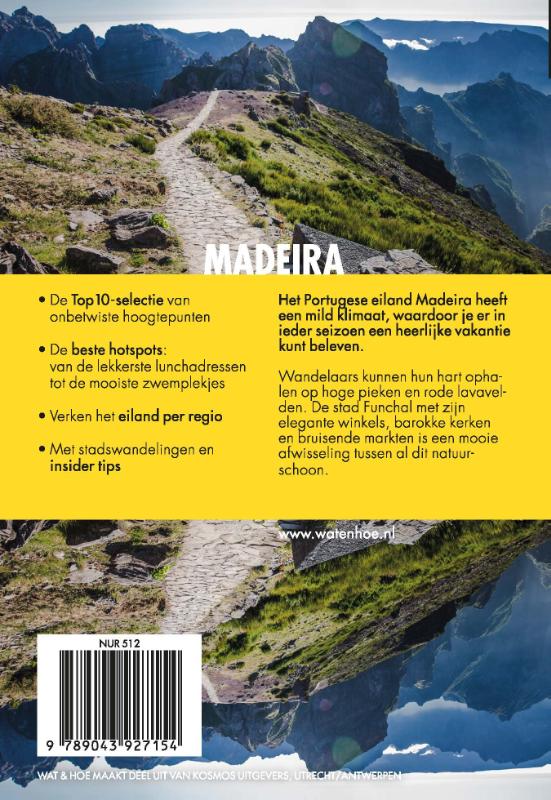 Achterkant van Madeira