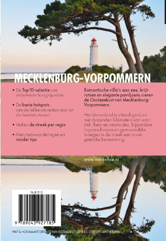 Achterkant van Mecklenburg Vorpommern