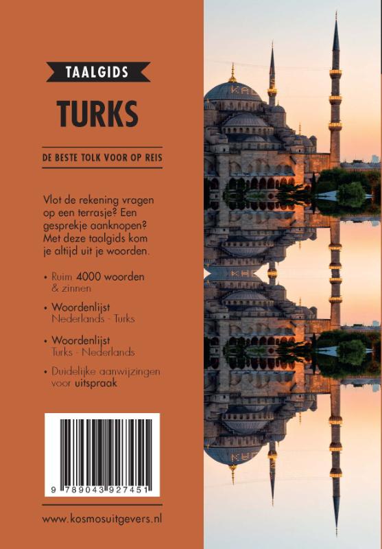 Achterkant van Turks