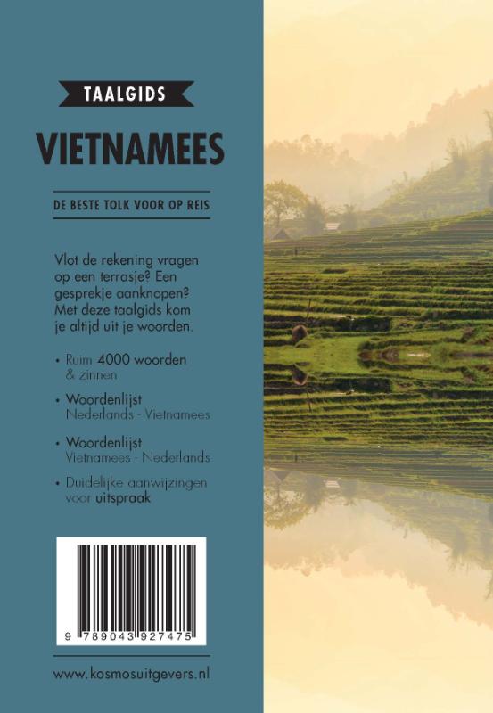 Achterkant van Vietnamees
