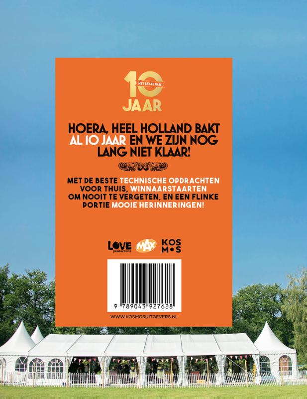 Achterkant van Het beste van 10 jaar Heel Holland Bakt