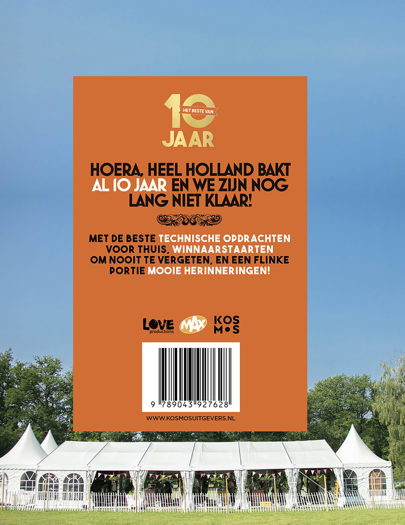 Achterkant van Het beste van 10 jaar Heel Holland Bakt