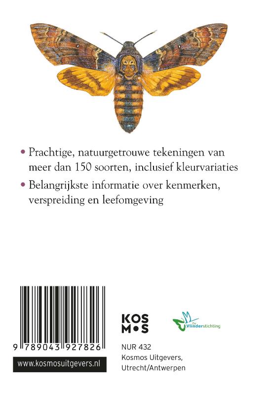 Achterkant van Compactgids Vlinders
