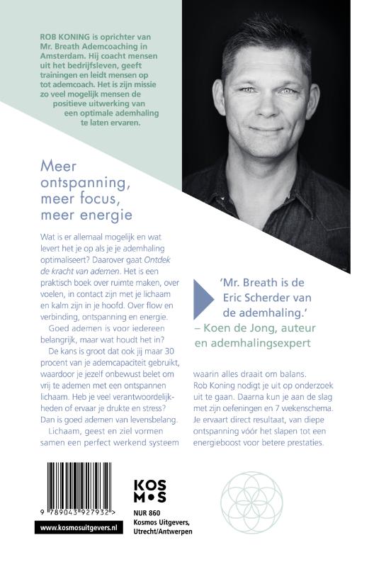 Achterkant van Ontdek de kracht van ademen