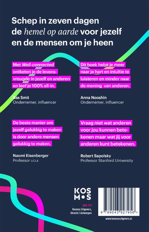 Achterkant van Well-connected