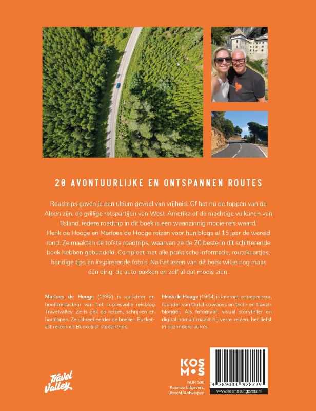 Achterkant van Waanzinnige roadtrips