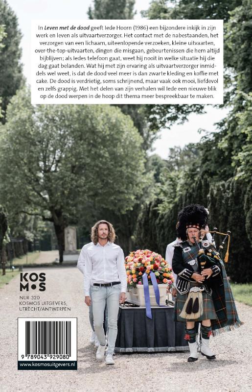 Achterkant van Leven met de dood