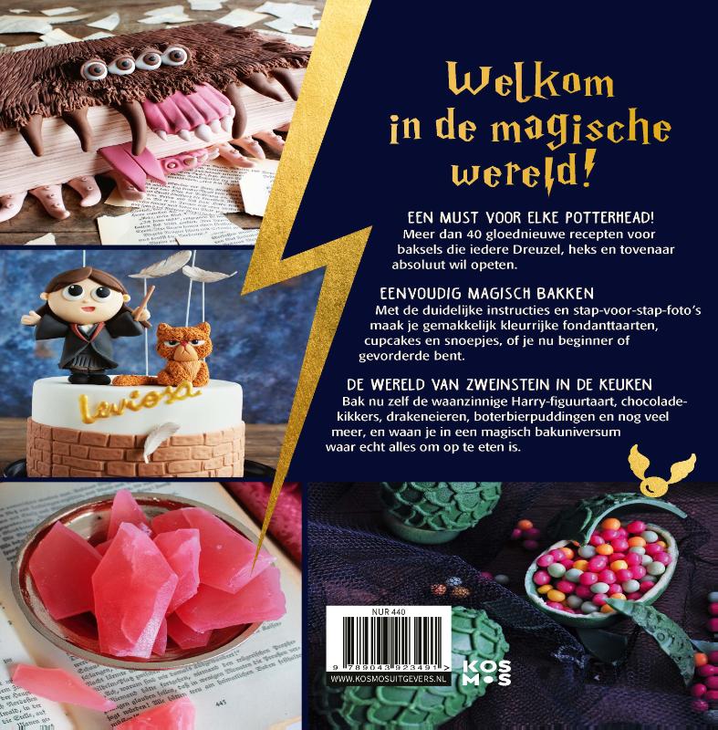 Achterkant van De bakschool voor Potterheads