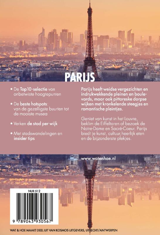 Achterkant van Parijs