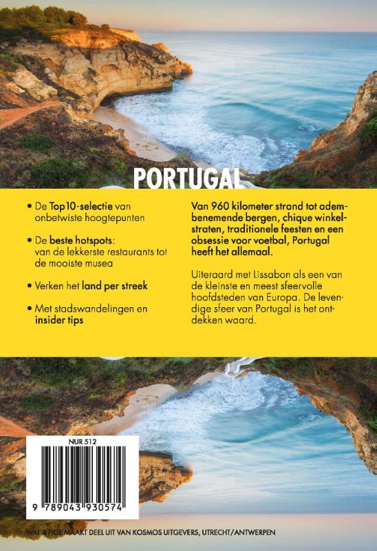 Achterkant van Portugal