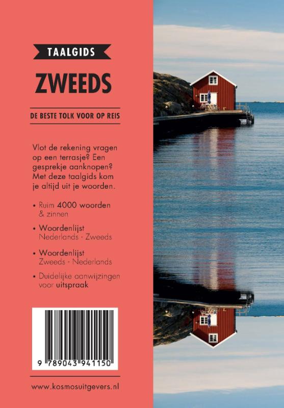 Achterkant van Zweeds
